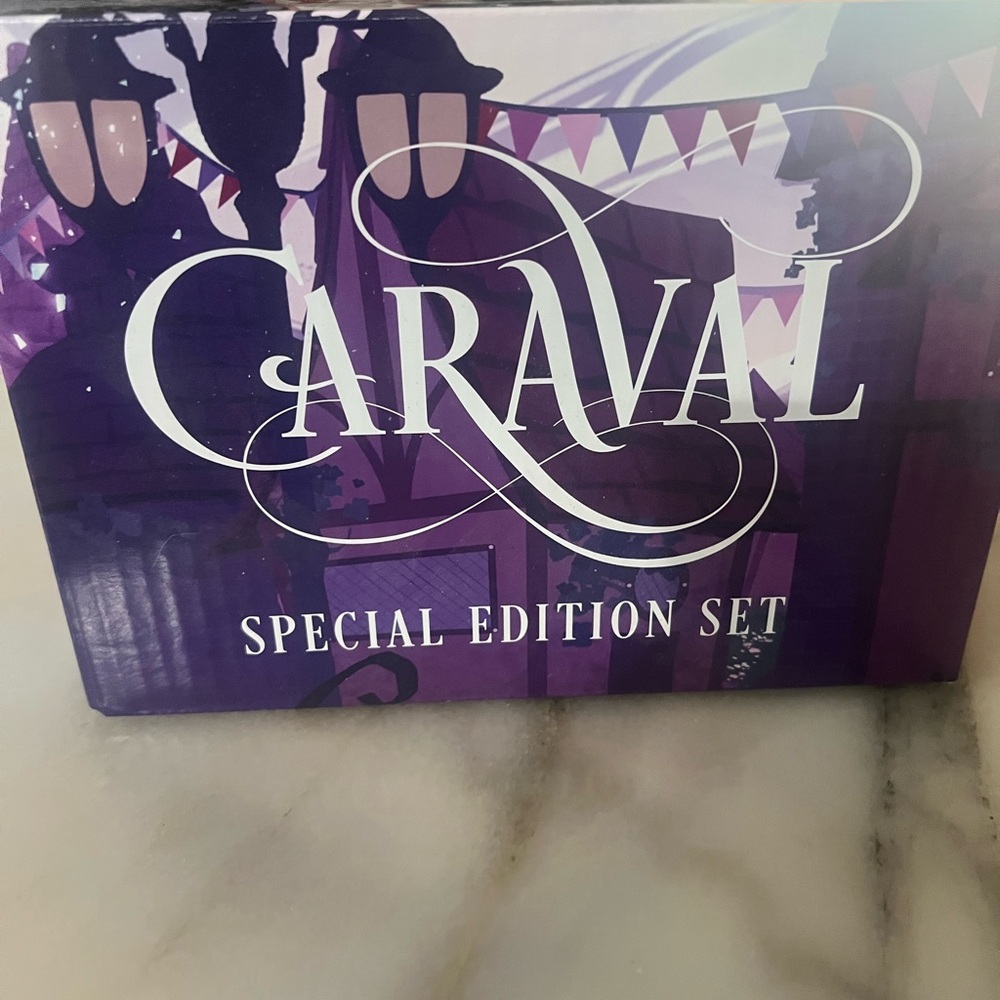 Caraval Special Edition Set- Brand new!!